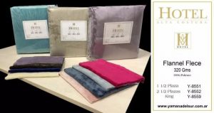 frazada flannel hotel